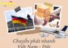 VẬN CHUYỂN HÀNG KHÔNG CHUYÊN TUYẾN ĐI ĐỨC UY TÍN GIÁ RẺ